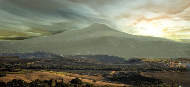 Martini Alle Logge Castel del Piano (Tuscany) Bagian luar foto